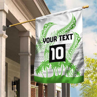 Cook Islands Marathon 2025-Pursuit in Paradise Garden Flag Green Color LT03 House Flag Green - Polynesian Pride