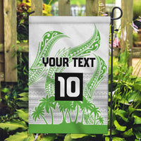 Cook Islands Marathon 2025-Pursuit in Paradise Garden Flag Green Color LT03 Garden Flag Green - Polynesian Pride