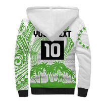 Cook Islands Marathon 2025-Pursuit in Paradise Sherpa Hoodie Green Color LT03 - Polynesian Pride