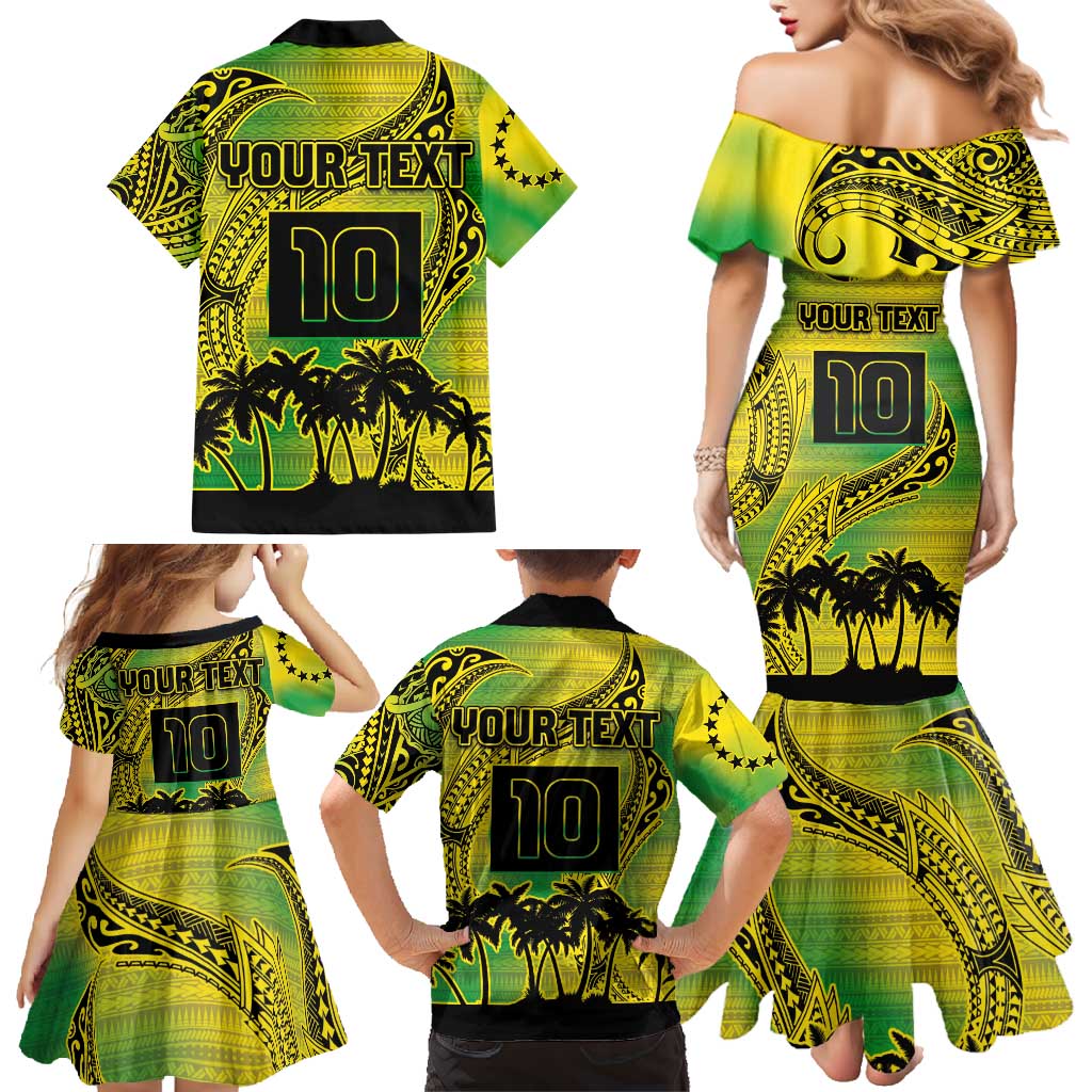 Cook Islands Marathon 2025-Pursuit in Paradise Family Matching Mermaid Dress and Hawaiian Shirt Special Edition LT03 - Polynesian Pride