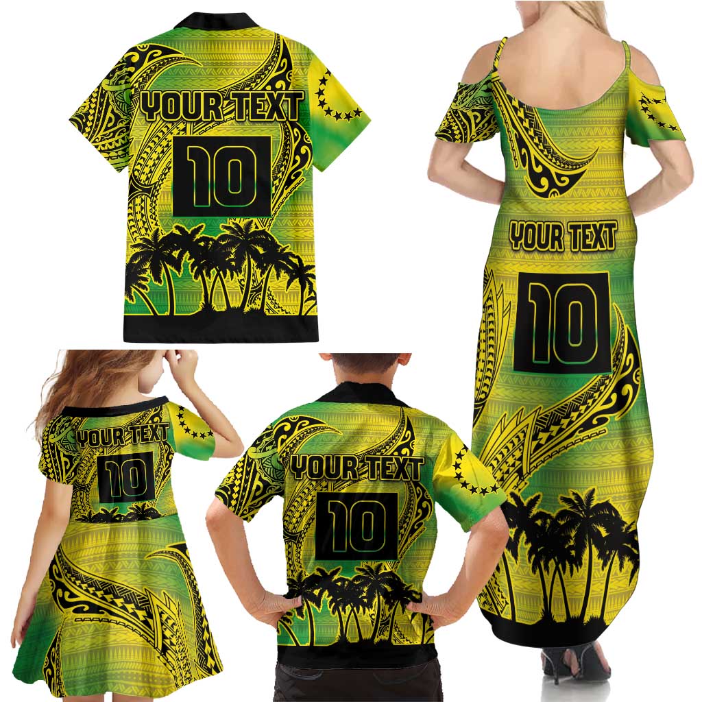 Cook Islands Marathon 2025-Pursuit in Paradise Family Matching Summer Maxi Dress and Hawaiian Shirt Special Edition LT03 - Polynesian Pride