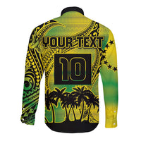 Cook Islands Marathon 2025-Pursuit in Paradise Long Sleeve Button Shirt Special Edition LT03 - Polynesian Pride