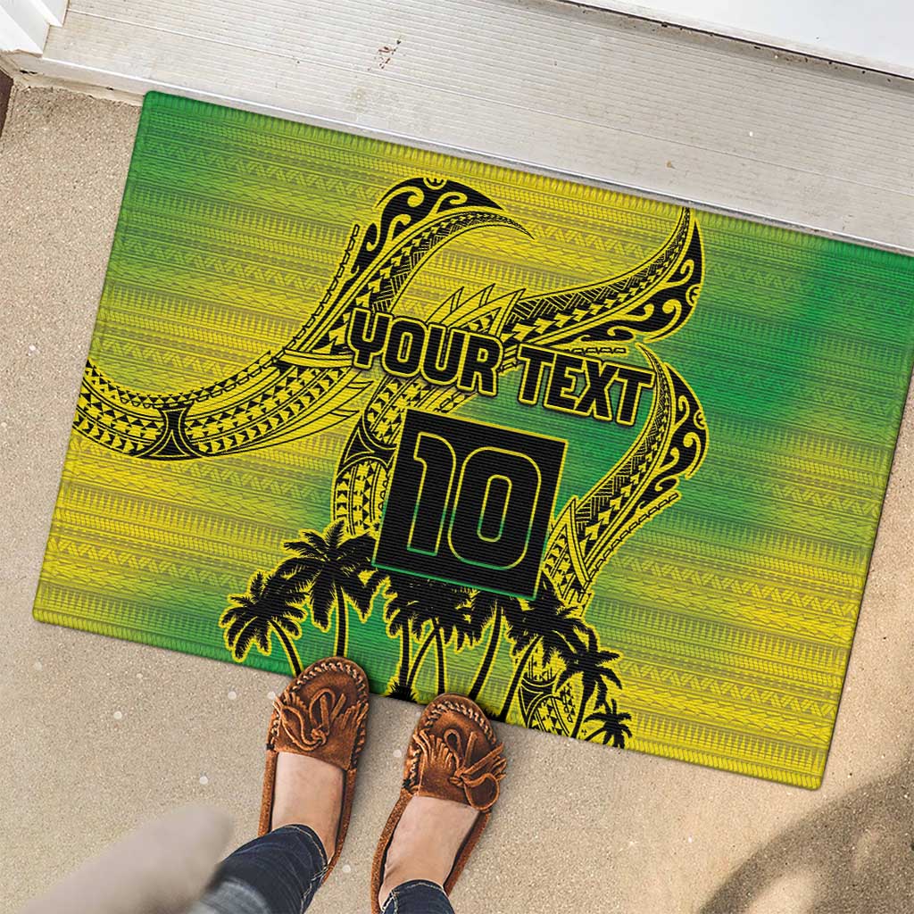 Cook Islands Marathon 2025-Pursuit in Paradise Rubber Doormat Special Edition LT03 - Polynesian Pride