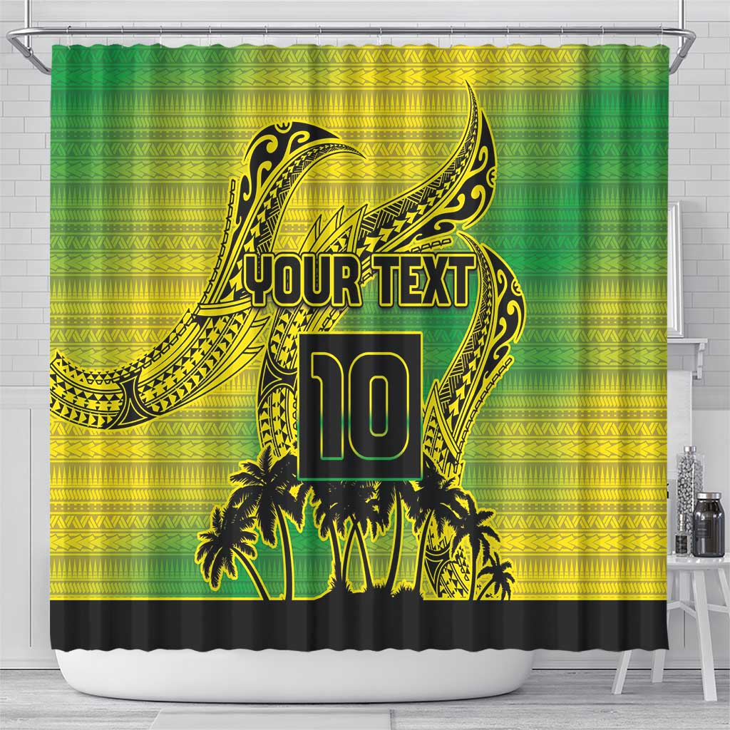 Cook Islands Marathon 2025-Pursuit in Paradise Shower Curtain Special Edition LT03 - Polynesian Pride