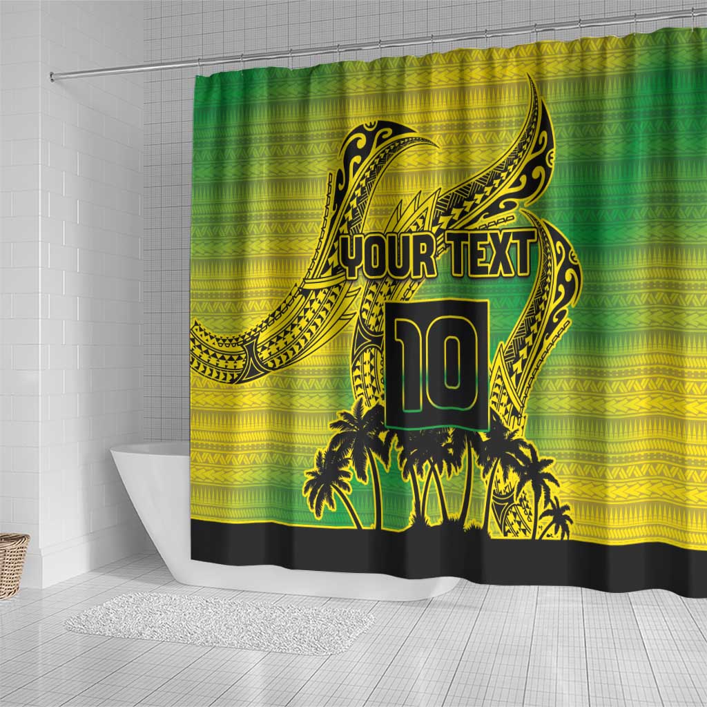 Cook Islands Marathon 2025-Pursuit in Paradise Shower Curtain Special Edition LT03 - Polynesian Pride