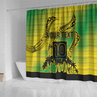 Cook Islands Marathon 2025-Pursuit in Paradise Shower Curtain Special Edition LT03 - Polynesian Pride
