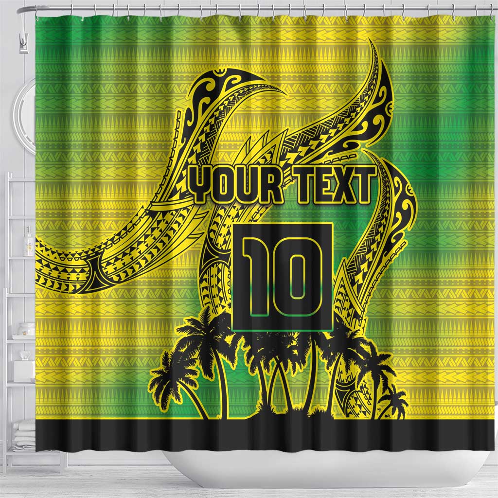Cook Islands Marathon 2025-Pursuit in Paradise Shower Curtain Special Edition LT03 - Polynesian Pride