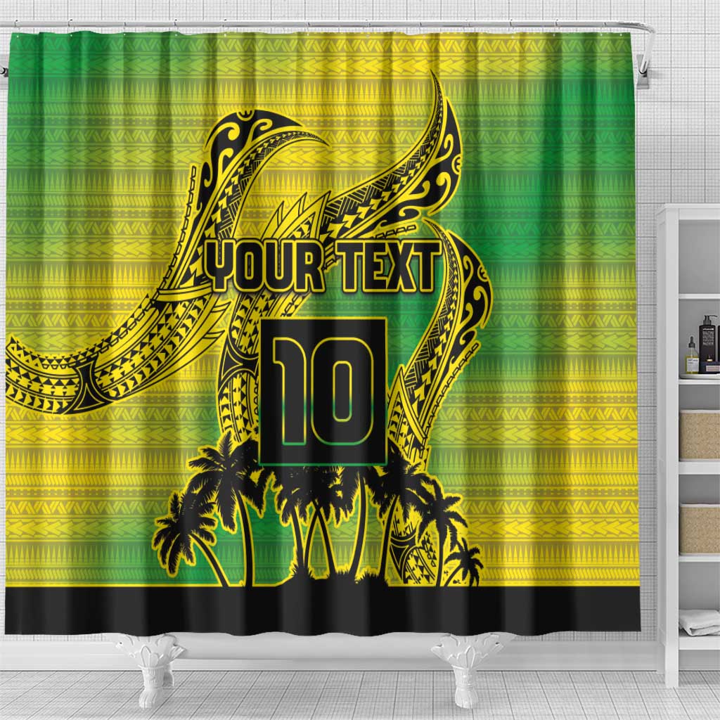 Cook Islands Marathon 2025-Pursuit in Paradise Shower Curtain Special Edition LT03 - Polynesian Pride