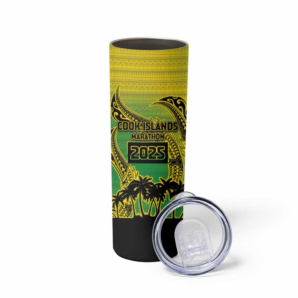 Cook Islands Marathon 2025-Pursuit in Paradise Skinny Tumbler Special Edition LT03 - Polynesian Pride