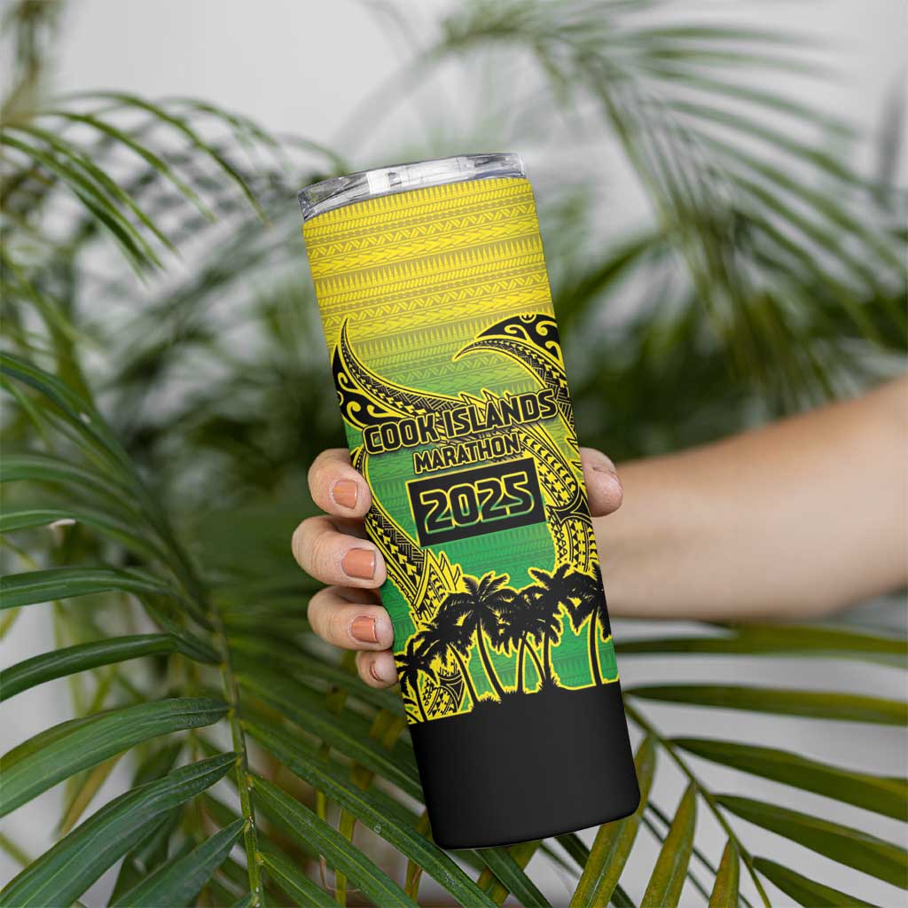 Cook Islands Marathon 2025-Pursuit in Paradise Skinny Tumbler Special Edition LT03 - Polynesian Pride