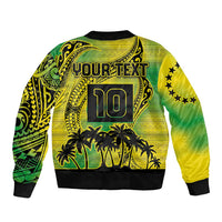 Cook Islands Marathon 2025-Pursuit in Paradise Sleeve Zip Bomber Jacket Special Edition