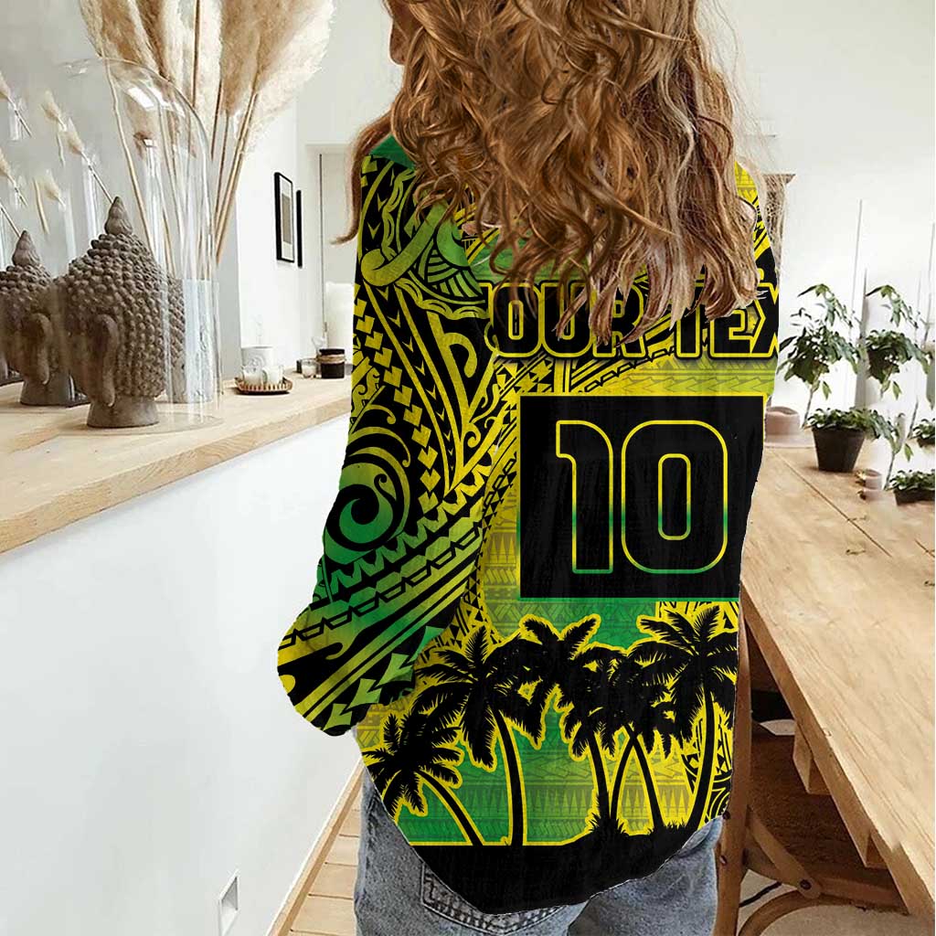 Cook Islands Marathon 2025-Pursuit in Paradise Women Casual Shirt Special Edition LT03 - Polynesian Pride