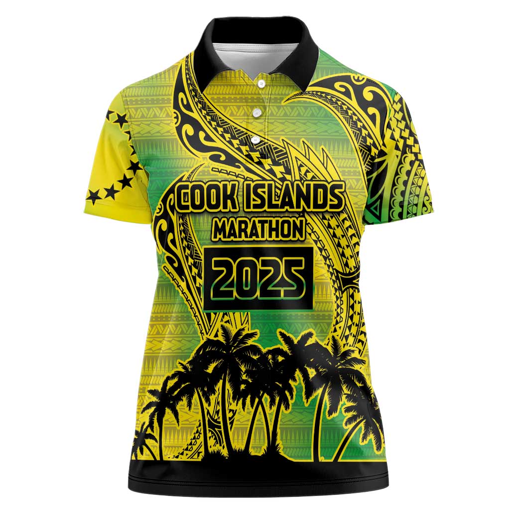Cook Islands Marathon 2025-Pursuit in Paradise Women Polo Shirt Special Edition