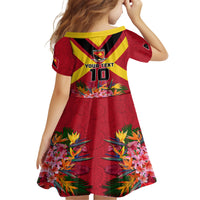 Custom Papua New Guinea Rugby Family Matching Tank Maxi Dress and Hawaiian Shirt Bird of Paradise and Hibiscus Polynesian Pattern Red Color LT03 - Polynesian Pride