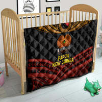 Papua New Guinea Bird-of-Paradise Quilt Coat of Arms and Tribal Patterns LT03 - Polynesian Pride