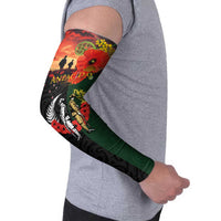 New Zealand and Australia ANZAC Day Arm Sleeves Lest We Forget Indigenous and Maori Pattern LT03 - Polynesian Pride