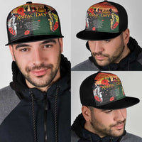 New Zealand and Australia ANZAC Day Mesh Trucker Cap Lest We Forget Indigenous and Maori Pattern