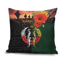 New Zealand and Australia ANZAC Day Pillow Cover Lest We Forget Indigenous and Maori Pattern LT03 Multicolor - Polynesian Pride