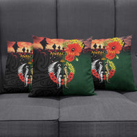New Zealand and Australia ANZAC Day Pillow Cover Lest We Forget Indigenous and Maori Pattern LT03 - Polynesian Pride