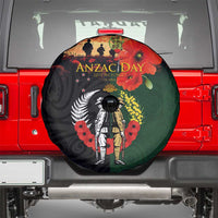 New Zealand and Australia ANZAC Day Spare Tire Cover Lest We Forget Indigenous and Maori Pattern