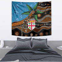 Fiji and Australia Tapestry Fijian and Aboriginal mix Culture