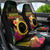 Vanuatu Independence Day Car Seat Cover Sand Drawing Melanesian Vibes