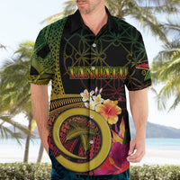 Vanuatu Independence Day Hawaiian Shirt Sand Drawing Melanesian Vibes
