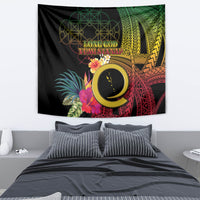 Vanuatu Independence Day Tapestry Sand Drawing Melanesian Vibes