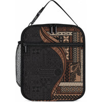 Samoa Siapo Motif and Tapa Pattern Half Style Lunch Bag