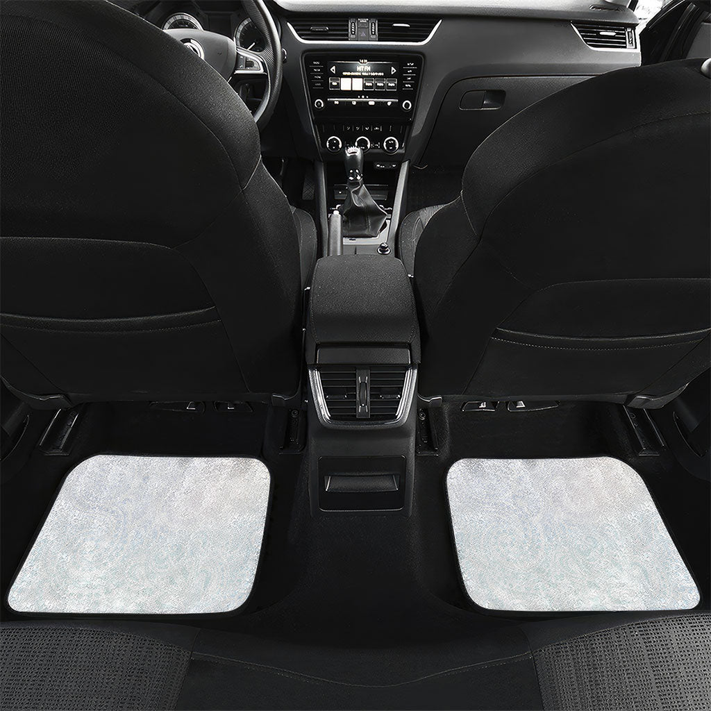 Hawaiian Manta Ray Tribal Car Mats Polynesian Art Motifs Sweet Pastel
