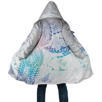 Hawaiian Manta Ray Tribal Cloak Polynesian Art Motifs Sweet Pastel