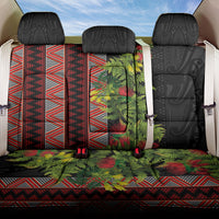 Maori Tukutuku Back Car Seat Cover with Ferns Pohutukawa and Kowhai Tribal Moko Patterns LT03 One Size Multicolor - Polynesian Pride