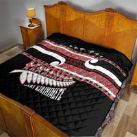 New Zealand Christmas Quilt Funny Santa Claus Haka Dance with Tukutuku LT03 - Polynesian Pride