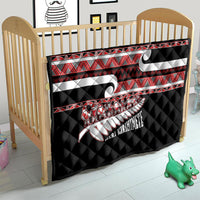 New Zealand Christmas Quilt Funny Santa Claus Haka Dance with Tukutuku LT03 - Polynesian Pride
