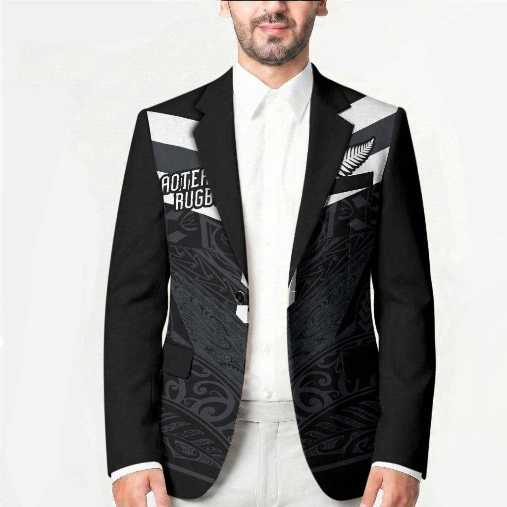 Aotearoa Rugby Custom Blazer Maori Tribal Motifs Stripes-Sporty Style LT03 - Polynesian Pride
