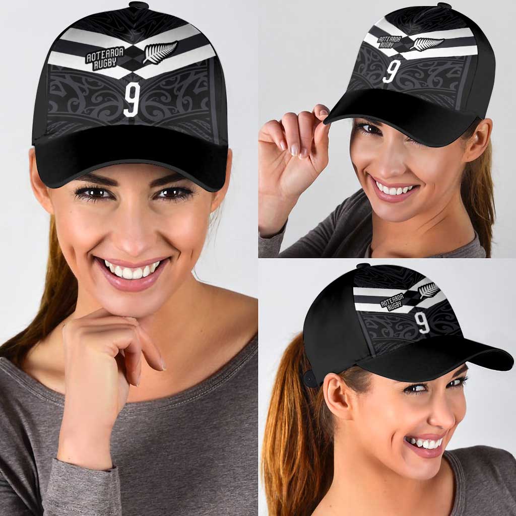 Custom Aotearoa Rugby Classic Cap Maori Tribal Motifs Stripes-Sporty Style LT03 - Polynesian Pride