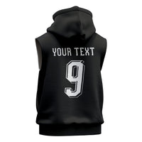 Aotearoa Rugby Custom Sleeveless Hoodie Maori Tribal Motifs Stripes-Sporty Style LT03 - Polynesian Pride