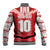 Custom Tahiti Football Polynesian Pattern Baseball Jacket