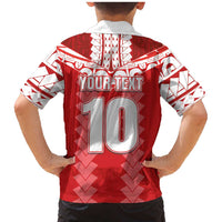 Custom Tahiti Football Polynesian Pattern Family Matching Mermaid Dress and Hawaiian Shirt LT03 - Polynesian Pride