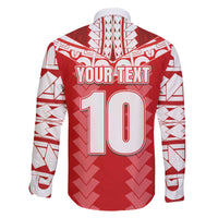 Custom Tahiti Football Polynesian Pattern Family Matching Off Shoulder Short Dress and Hawaiian Shirt LT03 - Polynesian Pride