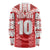 Custom Tahiti Football Polynesian Pattern Long Sleeve Shirt