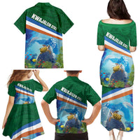 Marshall Islands Kwajalein Atoll Family Matching Puletasi and Hawaiian Shirt Polynesian Pattern and Undersea Animals LT03 - Polynesian Pride
