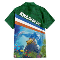 Marshall Islands Kwajalein Atoll Hawaiian Shirt Polynesian Pattern and Undersea Animals LT03 - Polynesian Pride
