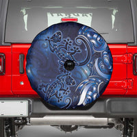 New Zealand Gecko Maori Art Tattoo Spare Tire Cover Matariki Mode LT03 - Polynesian Pride