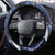 New Zealand Gecko Maori Art Tattoo Steering Wheel Cover Matariki Mode