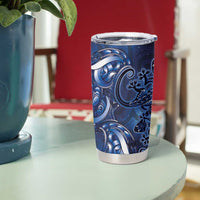 New Zealand Gecko Maori Art Tattoo Tumbler Cup Matariki Mode