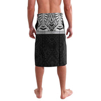 Samoan Traditional Art Tattoos Lavalava Tatau Tribal Motifs with Ula Fala Black LT03 - Polynesian Pride