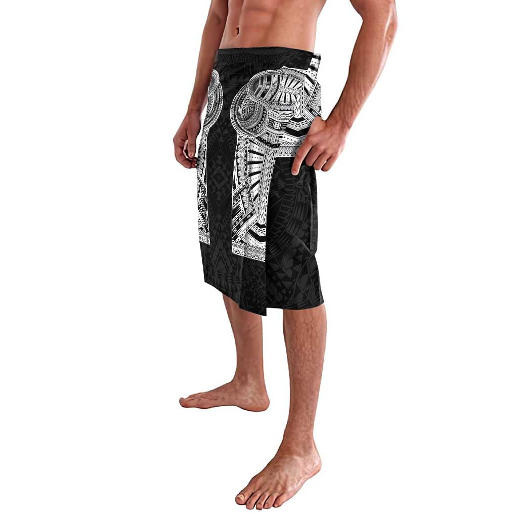 Samoan Traditional Art Tattoos Lavalava Tatau Tribal Motifs with Ula Fala Black LT03 - Polynesian Pride