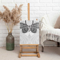 Samoan Traditional Art Tattoos Canvas Wall Art Tatau Tribal Motifs with Ula Nifo White LT03 - Polynesian Pride