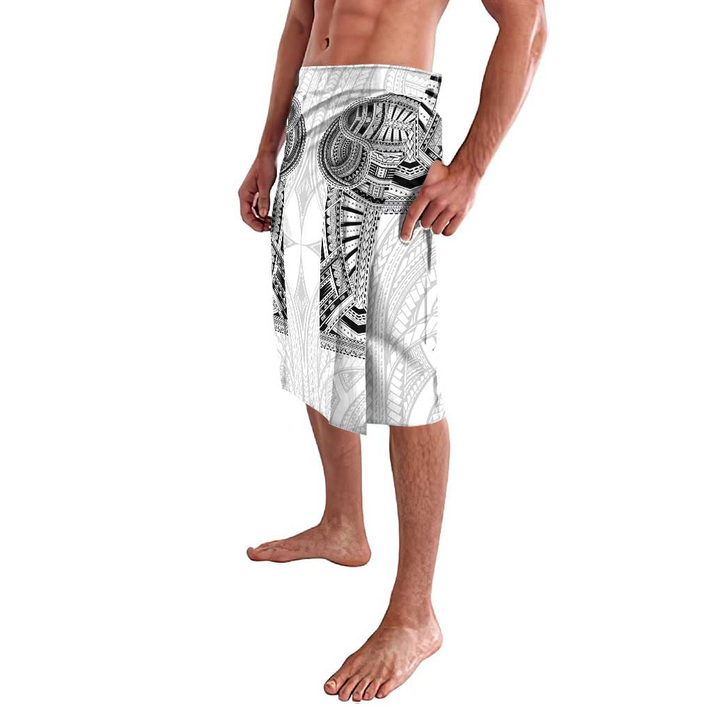 Samoan Traditional Art Tattoos Lavalava Tatau Tribal Motifs with Ula Nifo White LT03 - Polynesian Pride